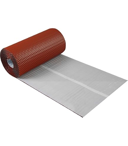 Nastro Sottocolmo Ventilato FTMETALLI - Rotolo 5m In Alluminio/Polipropilene, Colore Rosso Mattone, Made In Italy - Foto 10