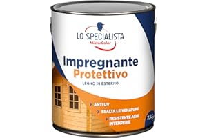 Lo Specialista Mistercolor IMPREGNANTE SOLVENTE, 2,5L, INCOLORE