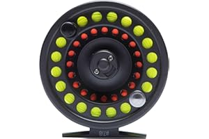 HAWKRIDGE COLORADO Quality # 7/8 Fly Fishing Reel With Floating Weight Forward 7 Line On - Advanced Engineering - Ideal for Stillwater Reservoir Switch and Big River