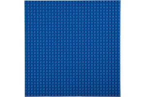 Strictly Briks Base per costruzioni impilabile - compatibile con tutte le principali marche - 25,4 x 25,4 cm - blu