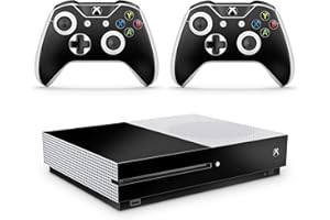 giZmoZ n gadgetZ GNG Noir Étiquette autocollante Champ pour Console Xbox One S + 2 Kits pour manettes