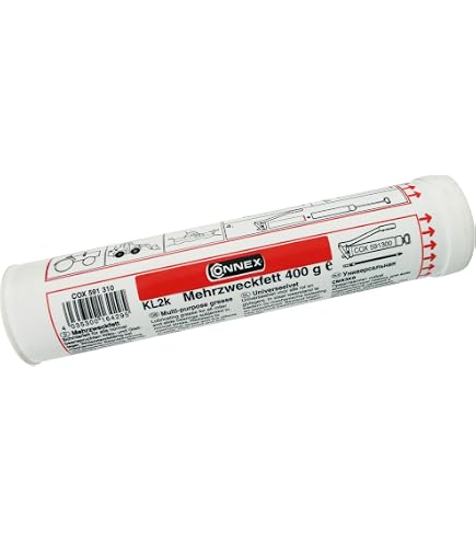 Produktbild von ABAC Fettpresse G-911 – Schmierpistole 400 Ml, Mit Starrem & Flexiblem Schlauch, Max. 6,3 Bar, Für Kfz, Landmaschinen & Industrie – Inkl. Kartuschen- & Manueller Befüllung
