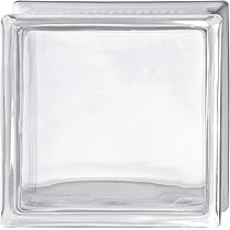 Mattone In Vetro Ondulato Trasparente 19x19x8 Cm - Penez Herman, Neutro - Foto 6