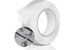 JUGNAW Cinta Adhesiva Antideslizante Transparente de 5m x 2,5cm para Seguridad, Ideal para Escaleras, Baños y Exteriores, Resistente al Agua y Duradera, Fácil de Instalar