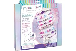 Make It Real - Zestaw biżuterii z bajecznymi kryształami De Reve - Produkcja biżuterii dziecięcej - Od 8 lat - Lansay