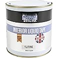 Walther Strong (1L Interior Liquid Masking Tape. Simple Application, Easy Peel Painters Masking Tape. No Residue For Interior Use. Peelable Masking Tape For Painting, Easily Removable Masking Fluid