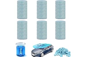 HZZXCH 30 Pieces Screen Wash for Cars Screenwash Screen Wash Tablets Citric Acid Windshield Concentrated Solid Windscreen Washer Tablets with Concentrated Solid Windscreen Citric Acid for Cleaning