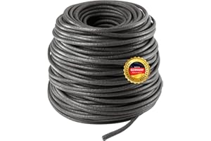 Gedotec PE Rundschnur PROFI Dichtband 6 mm Ø | 10 Meter Dichtschnur [INDUSTRIEQUALITÄT] zur Hinterfüllung von Fugendichtstoffen | Fugen-Dichtung aus Polyethylen | Fugenfüllprofil Schaumstoff rund