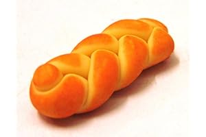 Tumdee Miniatures Dolls House Miniature Single Plaited Loaf Miniature Accessory