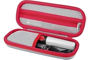 co2CREA Hard Portable Protective Case for Bosch Battery Hot Glue Stick Gluey, Carry Bag Compatible USB Charger and Cable, Mini Glue Sticks, Bag Only, gray, Modern