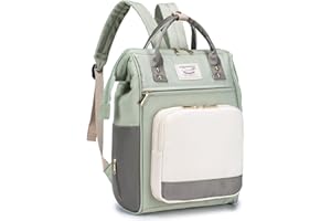 BAGROUPS Sac à Dos Bagage Avion Cabine 40x30x20cm Wizzair，Sac à Dos à Langer Avec Amovible Porte tétine 40x30x20 Bagage a Main Avion Sangles de Poussette Sangles de Poussette Détachable