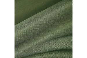 TESSLOVE Tela de lona resistente al agua gruesa 600D para exteriores, apta para coser tela DYI, ancho de 150 cm, se vende por metro-2 metro