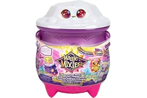 Magic Mixies – Magischer Kessel mit Kristallüberraschung. Mit neuen schimmernden Augen! Enthülle EIN Mixie-Stofftier aus dem sprudelnden Kessel und entdecke 2 magische Sonnenjuwelen-Überraschungen!