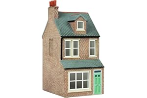 Hornby R7353 OO Gauge Victorian Terrace House (Right Middle) - Model Railway Accessories, Miniature Diorama Scenery for Hornby Train Sets - Lifelike Building Models - Scale 1:76