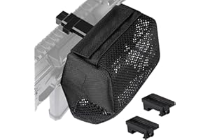 ‎FEYACHI Feyachi Brass Catcher hitzebeständig verdickt Nylon Patronenhülse Shell Catcher Netz für Waffe mit Picatinny Rail Mount