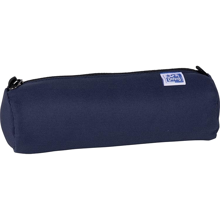 Dohe - Trousse Scolaire Simple - 1 Compartiment, Trousse Ronde Polyvalente, 21x7,5 cm, Fermeture Éclair, Fabriquée en Polyester Résistant - C' Est La Vie