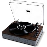 ION Audio Luxe LP &ndash; Bluetooth record player with speaker, USB conversion, full size, automatic stop, headphone output, 3 speeds