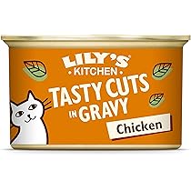 Lily's Kitchen kat 8x70 gram stukjes kip/zalm - Natvoer - Ra