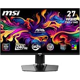 MSI 26.5 MAG 271QP QD-OLED X24, Gaming Monit&ouml;r, WQHD, 16:9 Flat, QD-OLED, 240HZ, 0.03ms (GTG), Adaptive-Sync