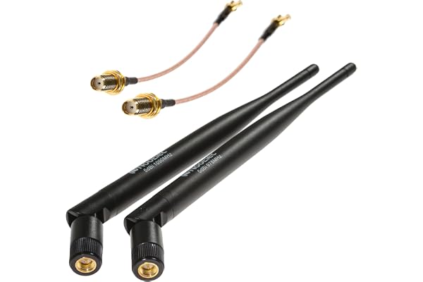 NooElec ADS-B Discovery 5dBi (High Gain) Antenne Bundle - 1090 MHz et 978 MHz Antenne Bundle pour SMA et radios logicielles MCX-Connected (SDR)