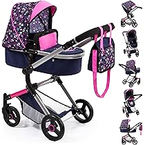 Bayer Design 18490AA Neo Vario Combi Poppenwagen Met Luiertas En Boodschappenmand Om Te Bouwen Tot P 21001199