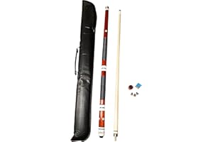 John West Queue de Billard Pool Set Premium - utilisable en 4 Longueurs