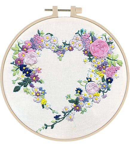 Huacan Kreuzstich Set Weihnachten - 20x20cm Stickerei Kit Für Anfänger