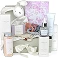 Jasmyn & Greene New Mum to Be Gifts Hamper - 9 Luxury Baby Shower Gifts for Mum and New Born Baby Essentials. Pamper Gifts for Women Pregnancy Gifts for Mum Expecting with Lavender New Mum Gifts