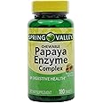 Spring Valley Papaya Enzyme, 180 Chewable Tablets (1)