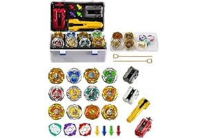 Wotean 12 Peonzas De Batalla, 3 Lanzadores, 1 Asa, 3 Anillos Centrales Y 4 Bases, Juguete, Regalo De Cumpleaños, BB