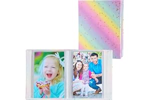 Basumee Album Photos 10x15 CM Traditionnel Scrapbooking, Livre Photo Contient pour 52 Photos Scrapbook