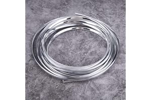 REMINNBOR Protectores De Bordes Puertas AutomóViles, 6M (19.7 Pies) Adorno Borde Flexible En Forma U para Proteger Los VehíCulos AutomóViles con La Puerta(Color Plata)