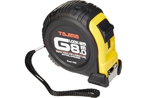 Tajima G5P80MY - Cinta métrica resistente a impactos (8 m x 25 mm)