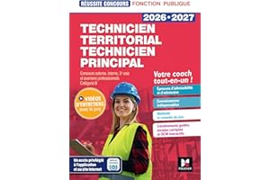 Réussite Concours - Technicien territorial/principal - Préparation complète 2026-2027