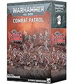 Warhammer 40,000 – Patrulla De Combate: Marines Espaciales Del Caos, Caja Con 26 Miniaturas De Plástico Sin Pintar, Ideal Para Iniciar O Expandir Ejército
