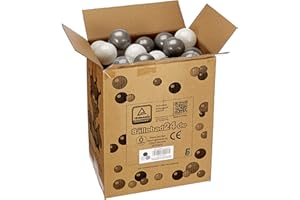 koenig-tom Balllebad24 – Lot de 100 balles de Piscine à balles de 6 cm pour Chambre d'enfant et Commerciale, balles en Plastique sans plastifiants Dangereux