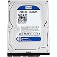 WD WD5000AAKX Blu Hard Disk Desktop da 500 GB, 7200 RPM, SATA 6 GB/s, 16 MB Cache, 3.5 "