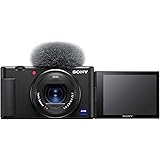 Sony ZV-1 | Appareil Vlog Sony (Capteur CMOS RS 1.0, AF avec Suivi en Temps réel sur l'œil (Photo & vidéo),écran orientable,