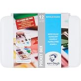 Van Gogh Sulu Boya Seti 12+3 Renk X Tablet - Plastik Kutulu
