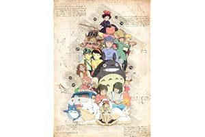 A3 Print - Myazaki - Ghibli 3 Group