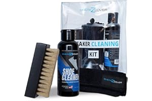 SNEAKZCOVER Sneaker Cleaner Set – Basic Schuhputzset inkl. hochwertiger Schuhreiniger, Schuhbürste, Mikrofasertuch für Schuhe und Sneaker