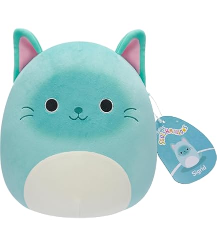 Squishmallows FuzzAMallows Plush Erica The Chinchilla 30 Cm - Rare