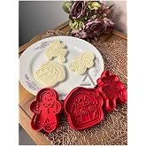 Almalı Yılbaşı & Yeniyıl Kurabiye Kalıbı Set-3 (3'L&uuml;)