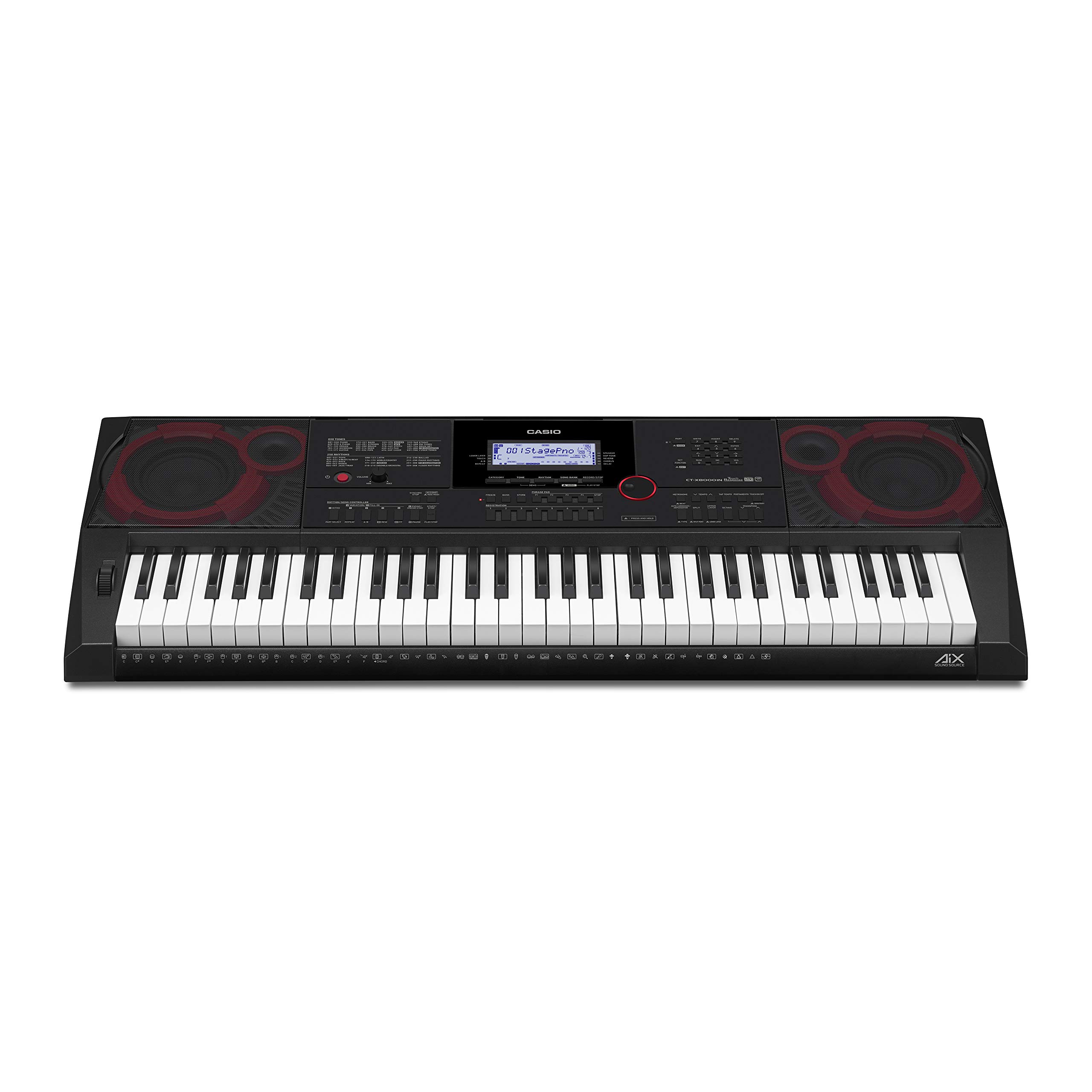 Buy Casio CTX8000IN 61Key Portable Keyboard (Black) Online Baazaar Online