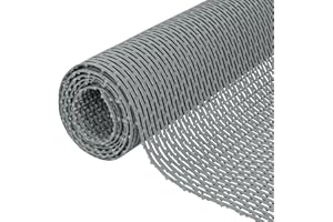 tonchean Tappetino per drenaggio, antiscivolo, per ambienti bagnati, drenaggio, 90 x 300 cm, in PVC, per esterni, antiscivolo, spessore 5 mm