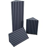 Bass traps scanalato 25 x 25 x 100 D21 Pacco da 4