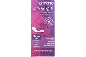 Natracare Organic Dry & Light Incontinence Pads Plus 16 pcs