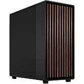 Fractal Design North XL Charcoal Black Mesh- three 140mm Aspect PWM fans included- Type C USB- EATX airflow full tower PC gam