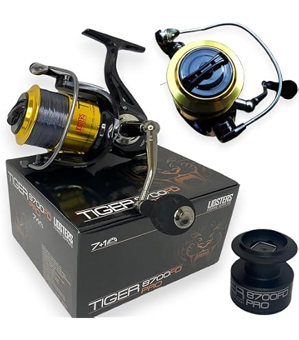 Shizuka Moulinet SK7 7000 Puissant Pour Bateau Et Mer – Baitcasting, 2 Roulements, Ratio 4.1:1