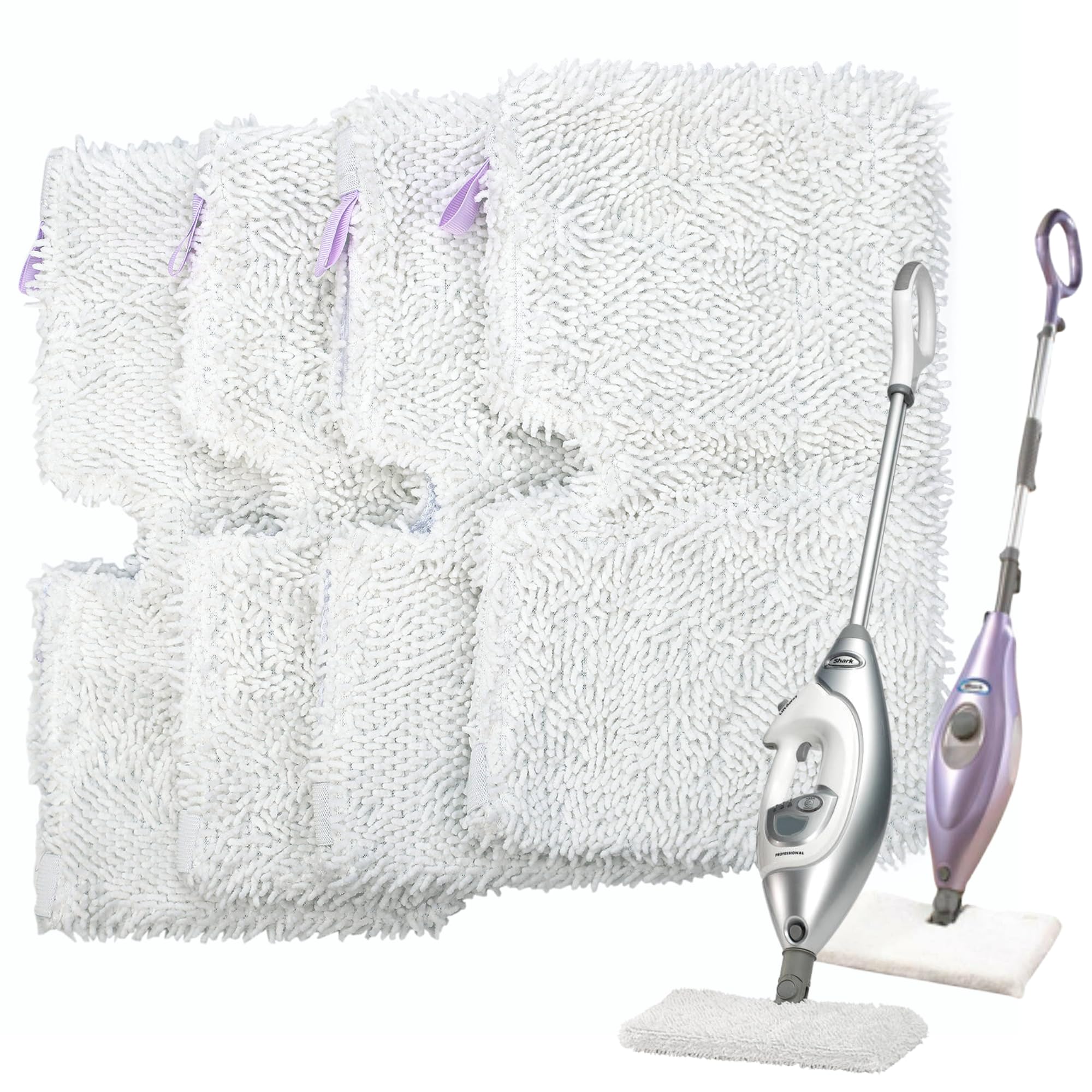 Flammi 4 Pack Microfiber Steam Mop Pads: A Powerful Cleaning Companion for Shark Steam Pocket Mops